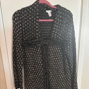 Optic Texture Blair Sweater Coat